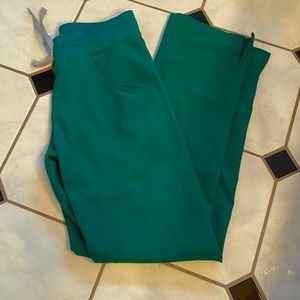 Figs Hunter Green Kade XS pants
